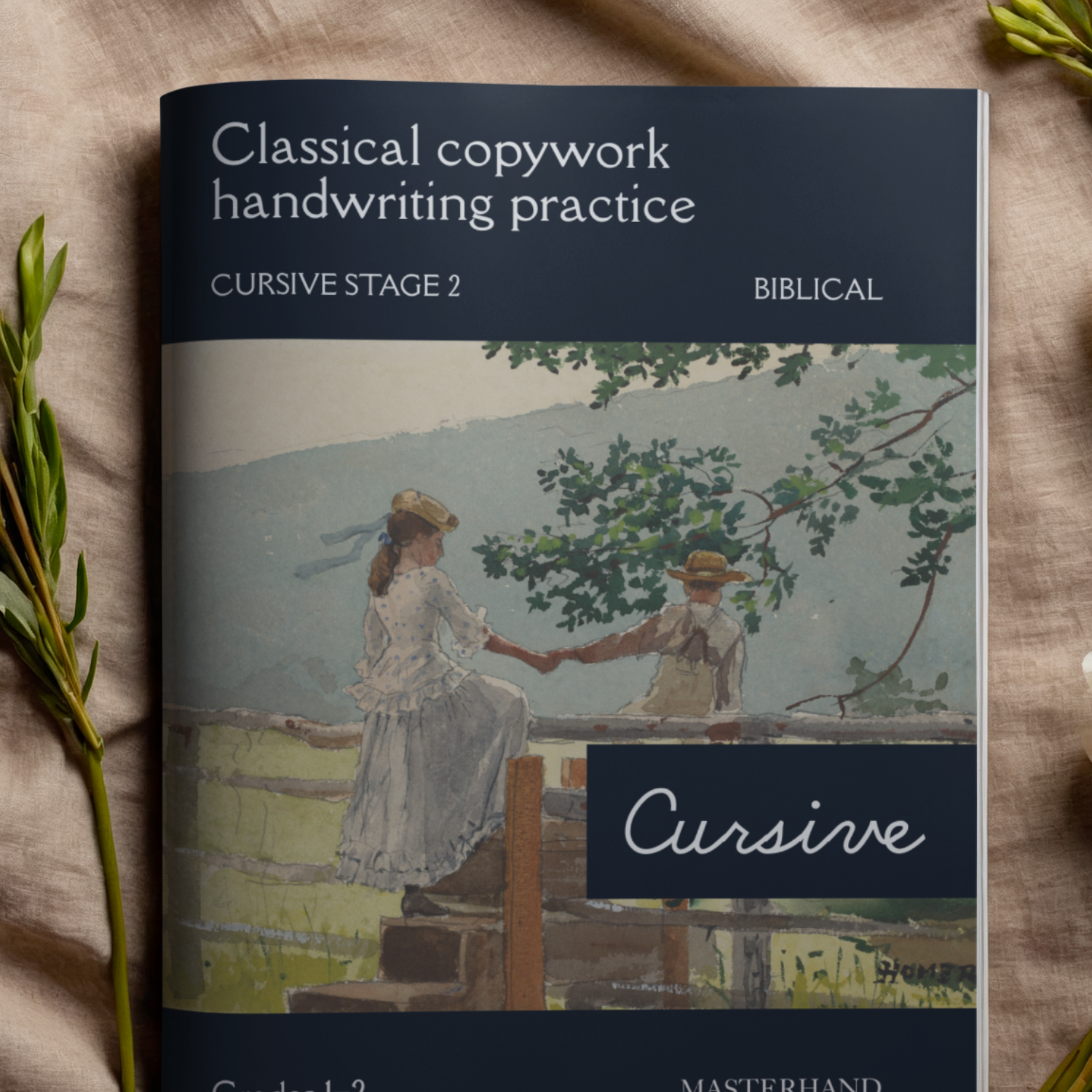 Develop Beautiful, Fluent Cursive Through Scripture interior preview 1