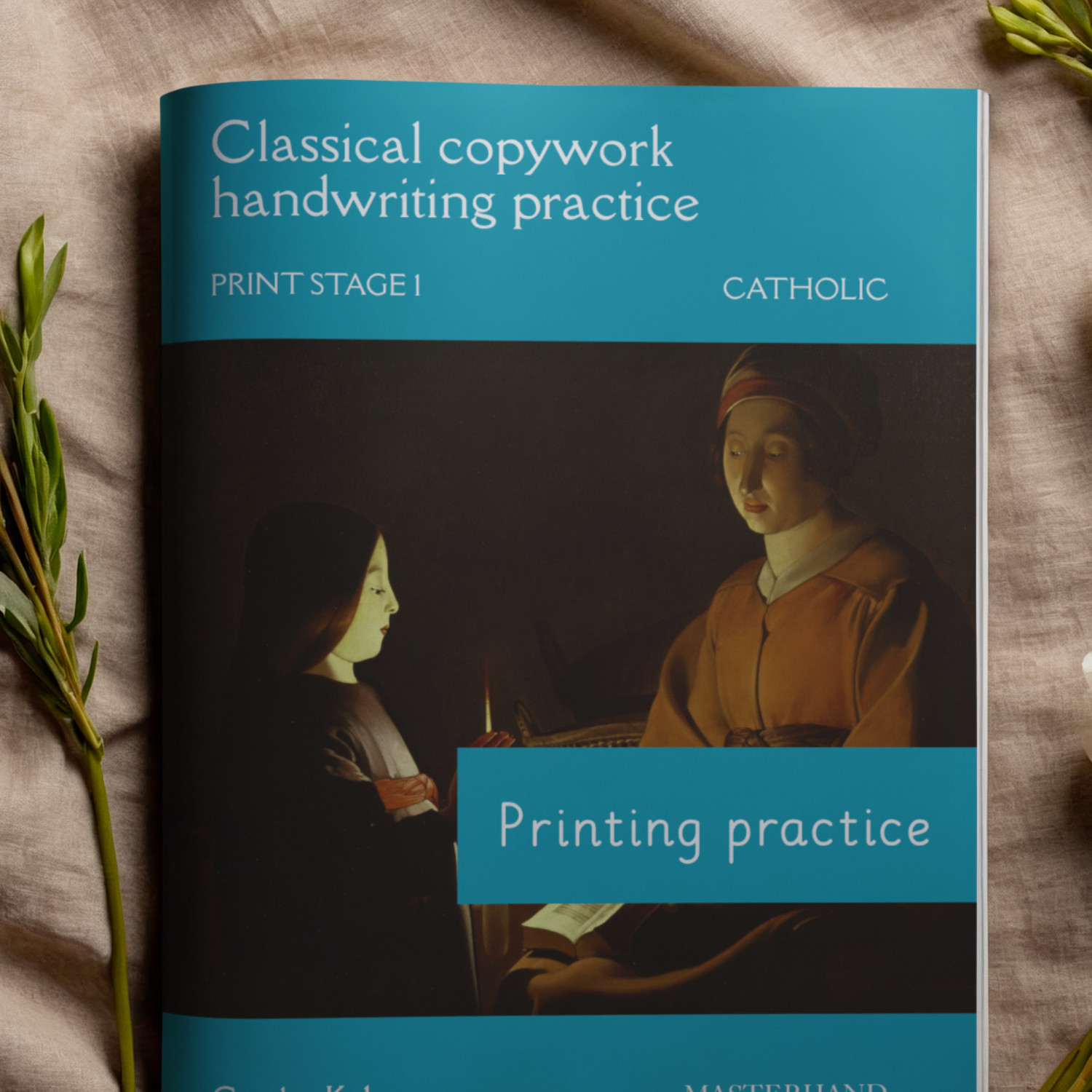 Classical Catholic Copywork: Print interior preview 1